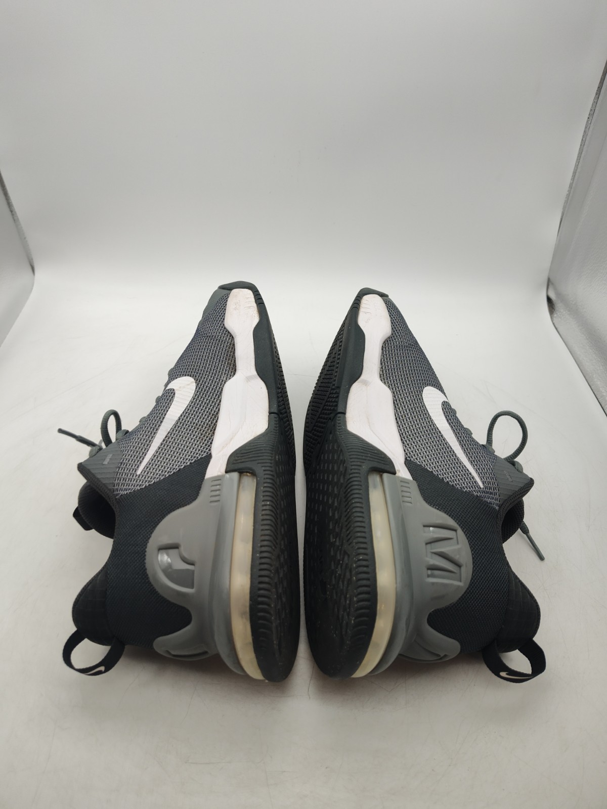 Nike-Air Max-Alpha Trainer 5-Smoke Gray/White-DM0829-003-Shoes-Mens Size 12-NICE