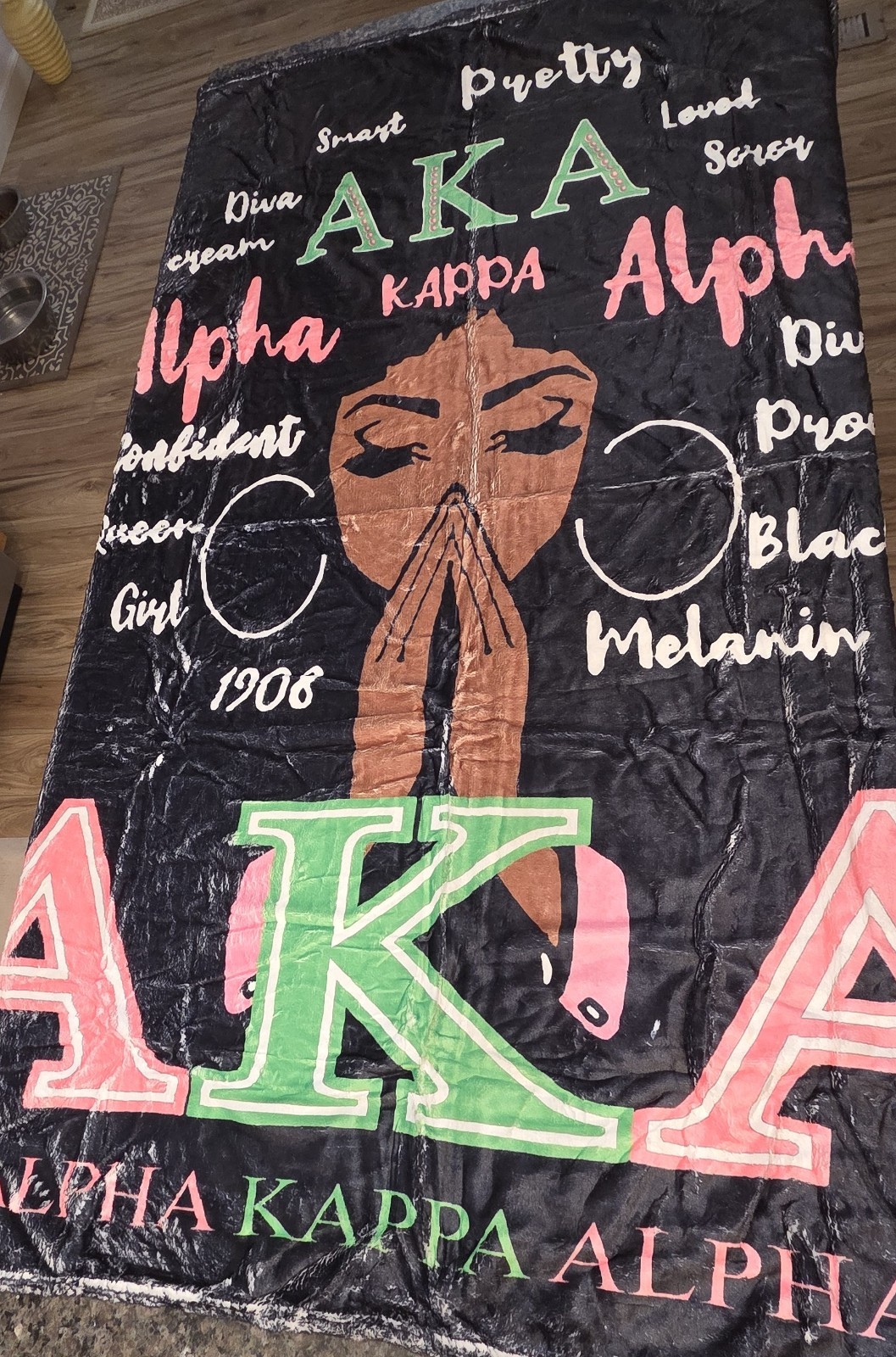 Sorority Girl Lightweight Blanket 50 X 40