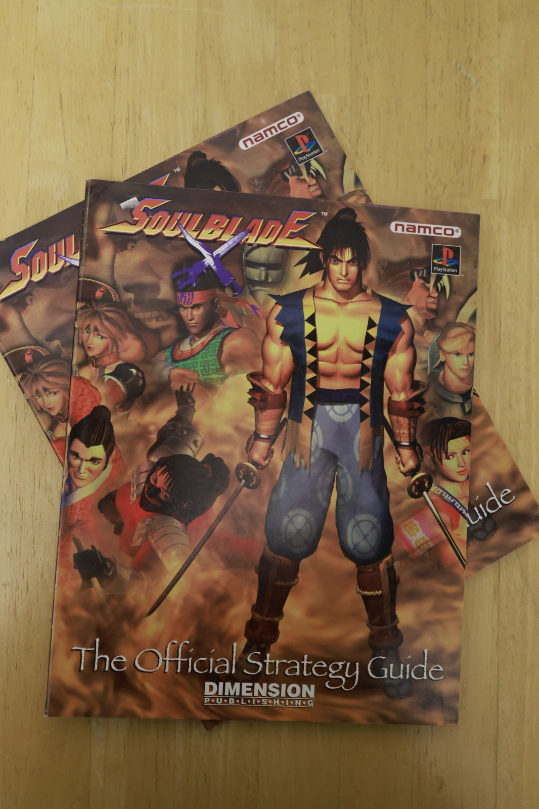 Soulblade Namco 1997 NOS NEW OLD STOCK official strategy guide Playstation-1