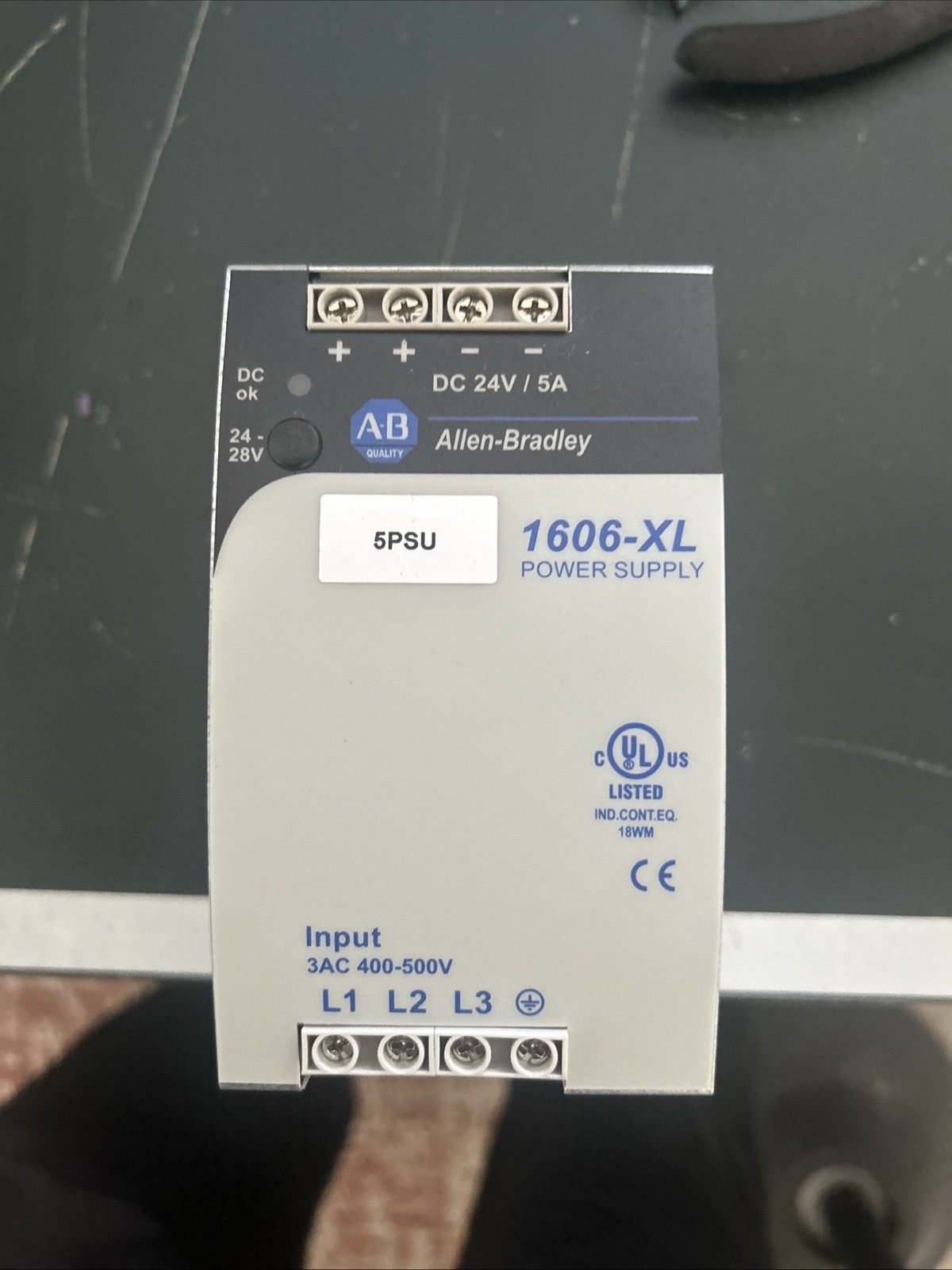 Allen-Bradley 1606-XL120E-3/A AC/DC Power Supply 120W – Industrial Automation