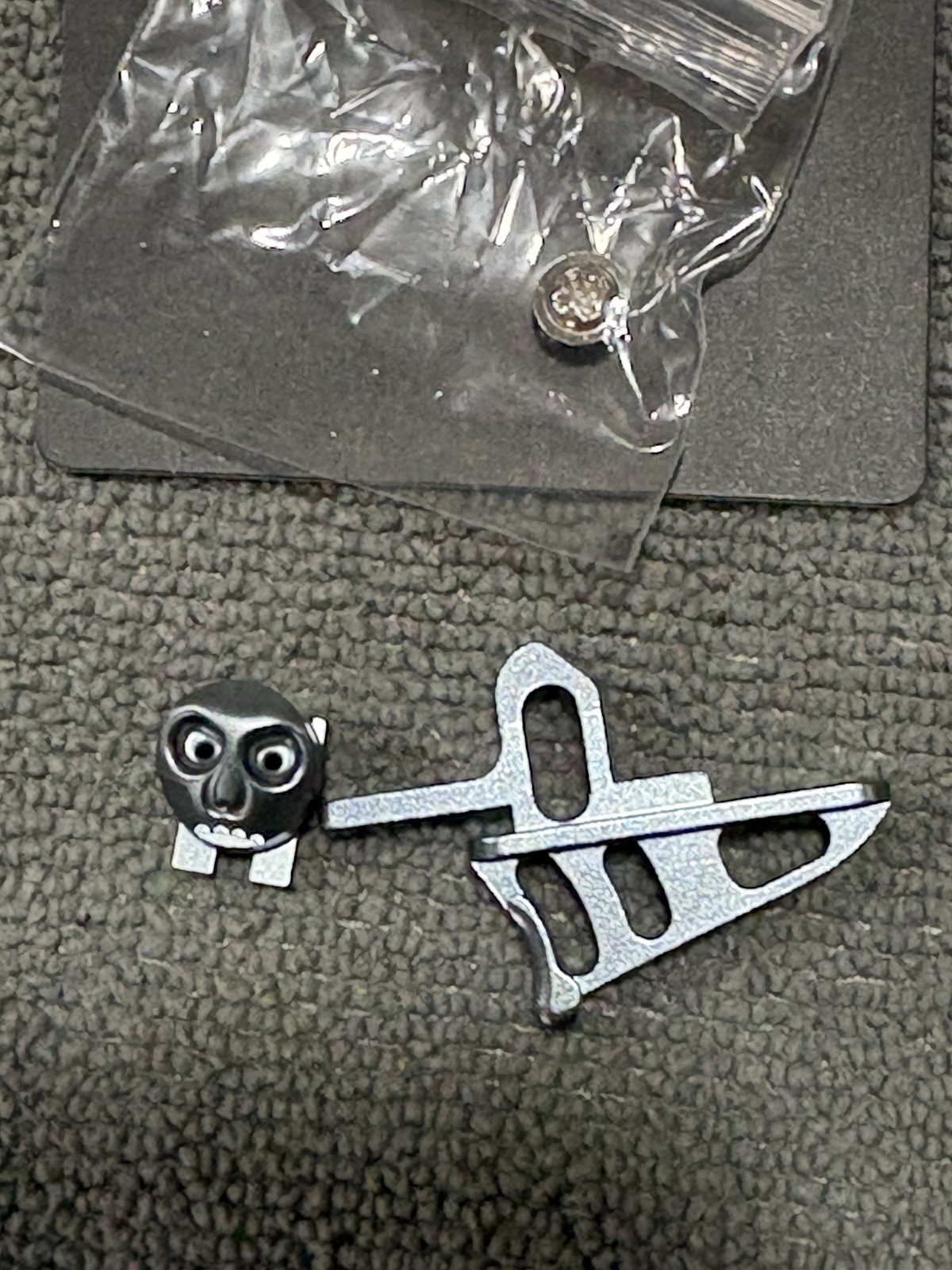 NEW HK Army Rotor/LTR Skeleton Power Button & Release Trigger Kit - Pewter LAS