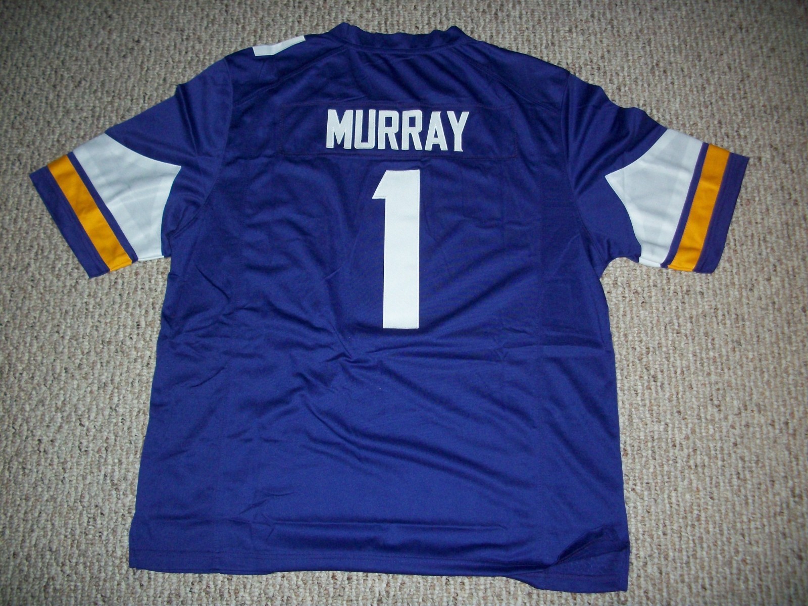 KYLER MURRAY Unsigned Custom Minnesota Sewn Purple New Football Jersey Sze S-3XL