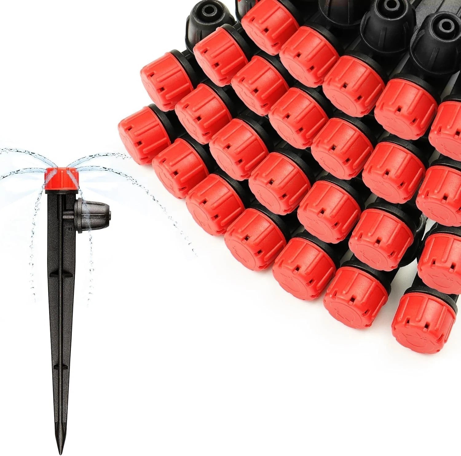 Versatile Drip Irrigation Emitters - Adjustable Flow & Easy Installation