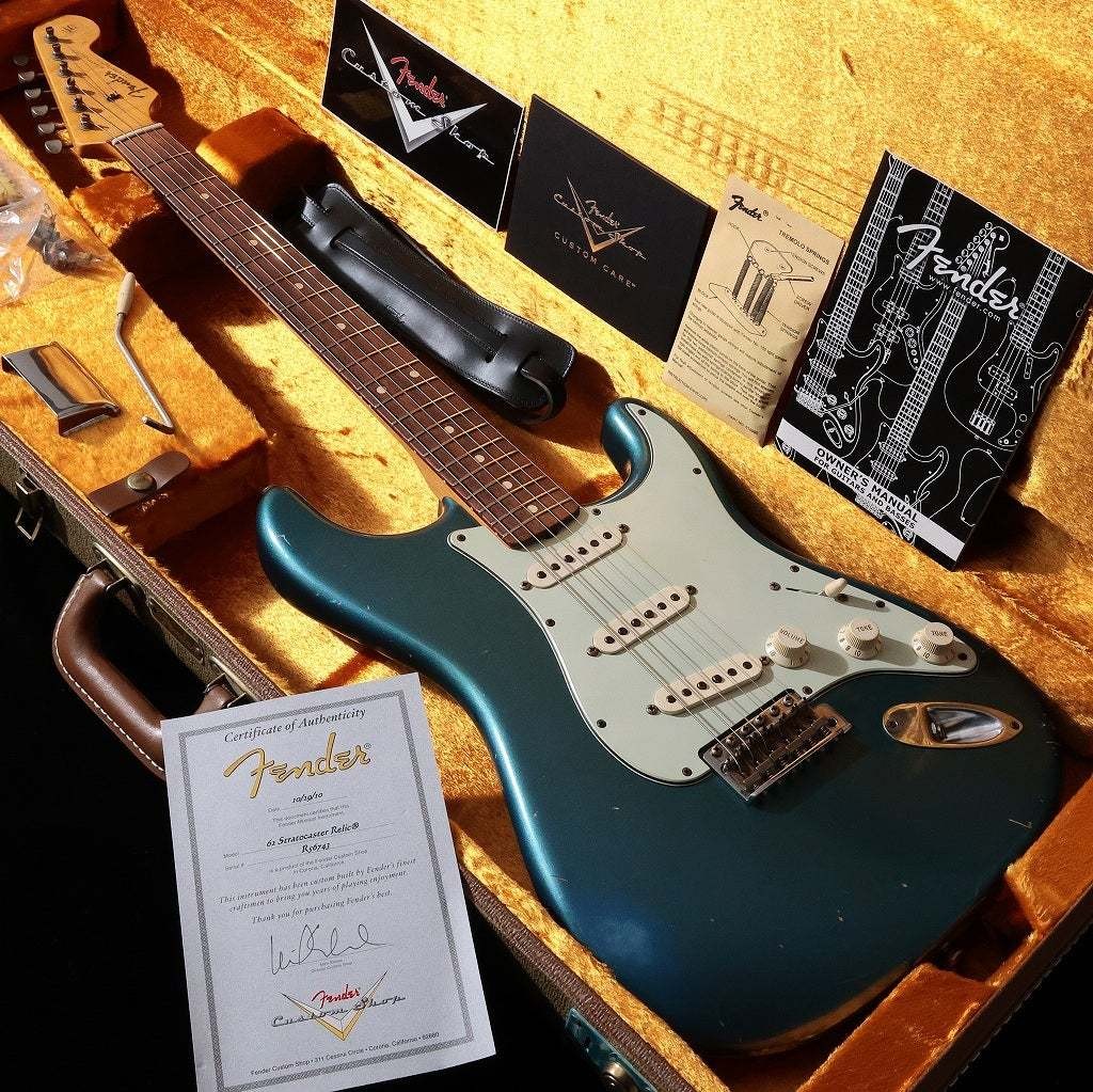 Fender Custom Shop Team Build Custom 1962 Stratocaster Old Lake Placid Blue 2010