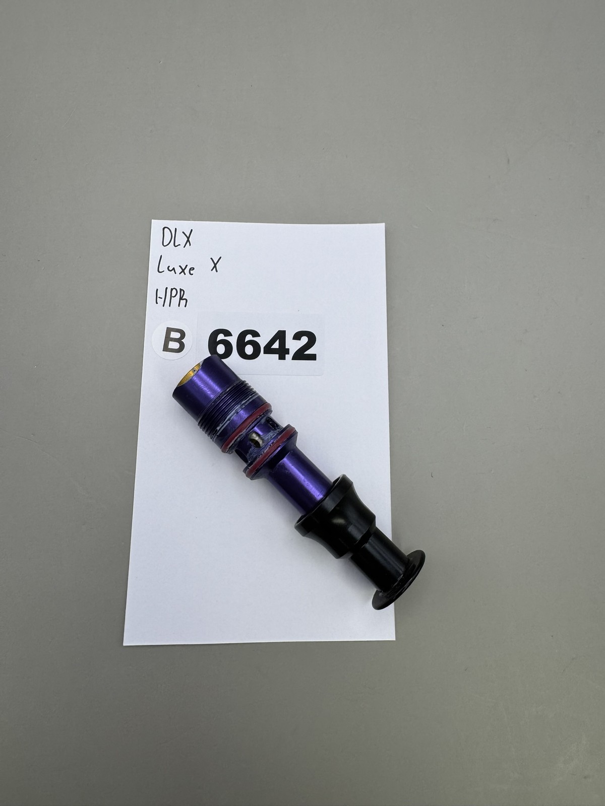 DLX Luxe X HPR High Pressure Regulator Purple