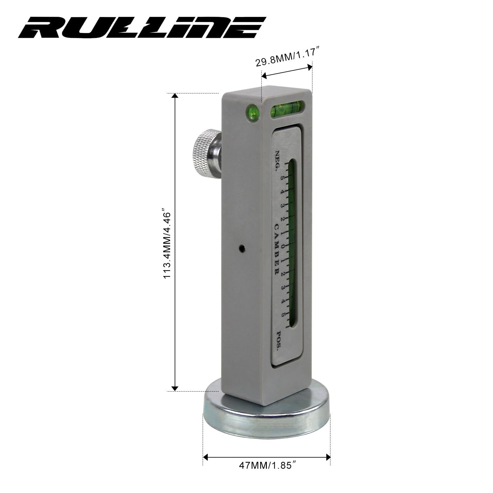 RULLINE Universal Magnetic Gauge Tool Wheel Alignment Camber 1 PACK