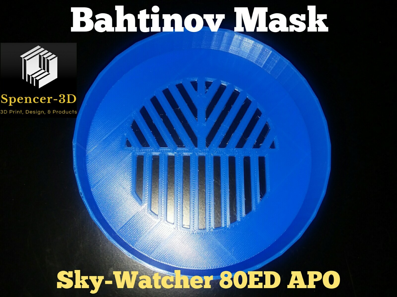 Sky-Watcher 80ED APO  Bahtinov Focus Mask for Telescope