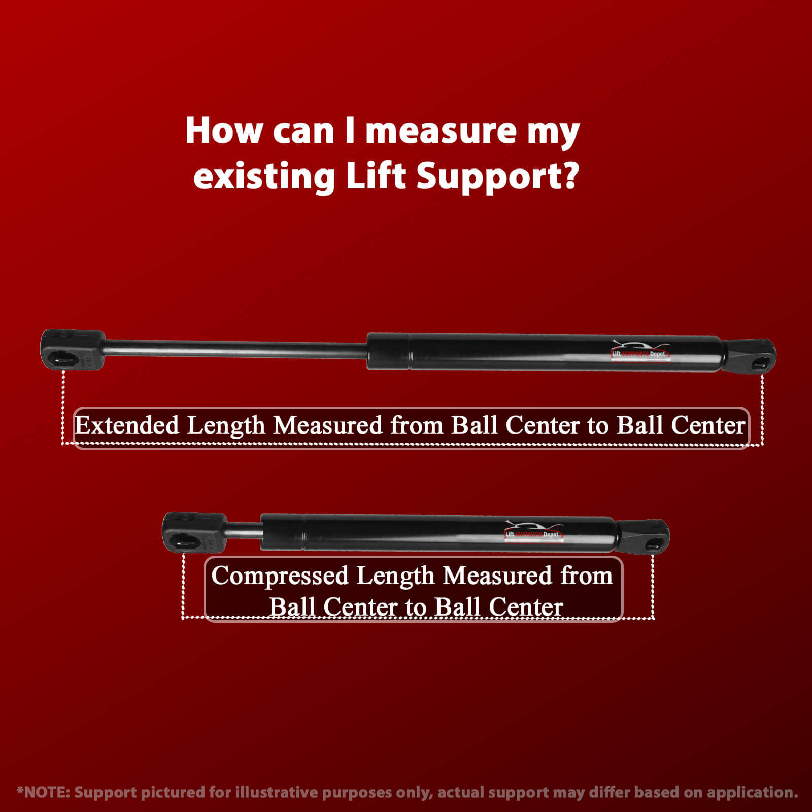Qty 2 Fits Nissan Armada 2017 to 2021 Front Hood Lift Supports Struts