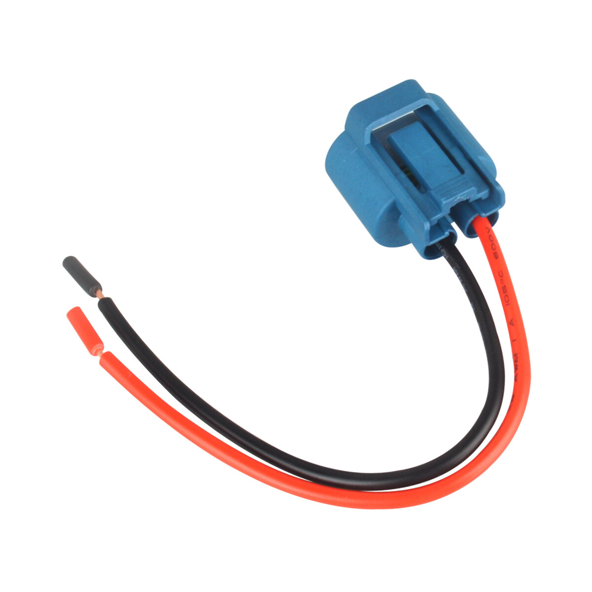 HB3 9005 Headlight Pigtail Female Plug Wire Two-Harness High Beam Bulb Socket