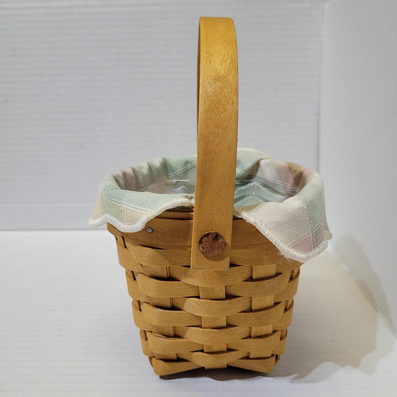 Longaberger Teacher Basket Square 2000, Liners - 5x4.5in