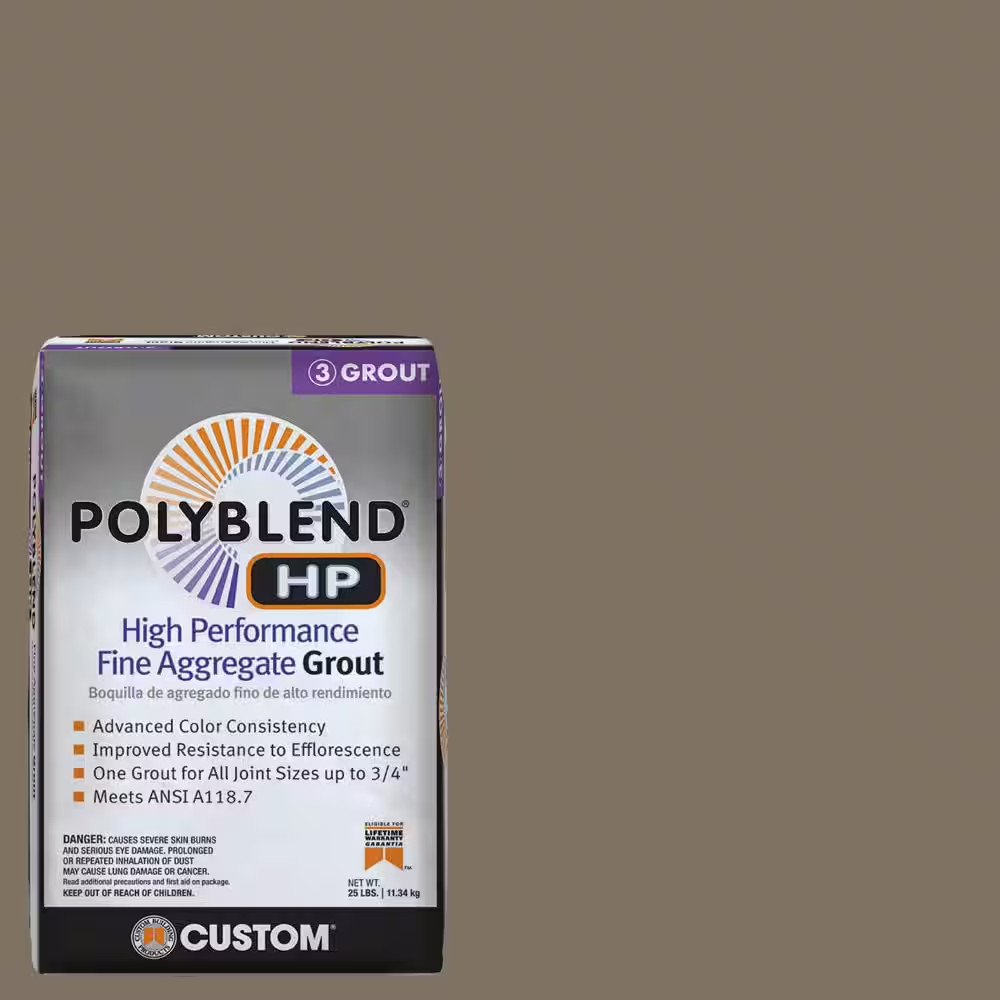 Polyblend HP #541 Walnut 25 Lbs. High Performance Fine Aggregate Grout