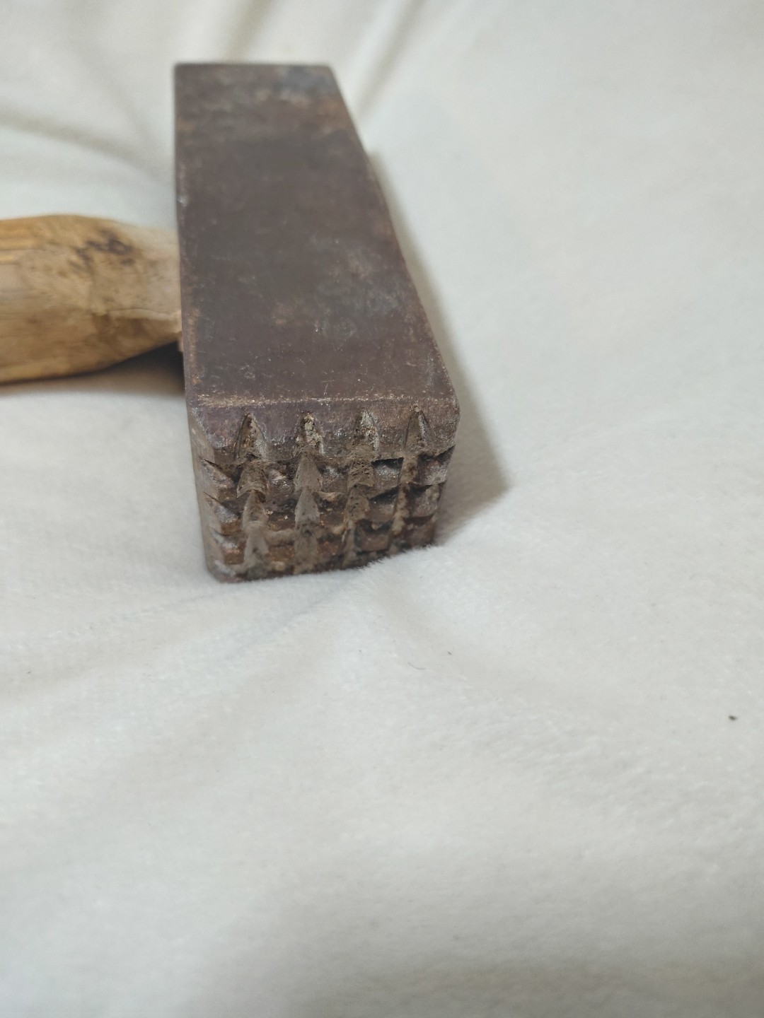 Vintage Bush Hammer Studded Tenderizer