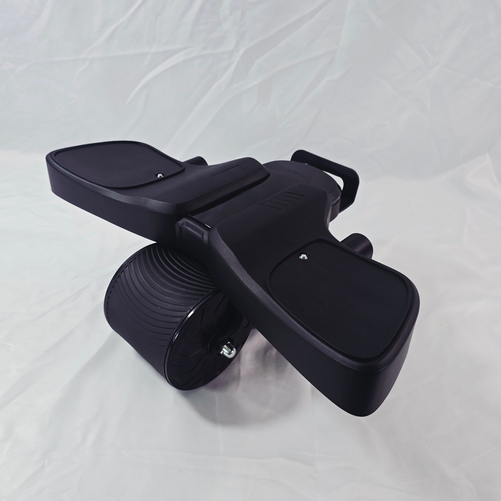 Ab Roller Machine Automatic Rebound Abdominal Trainer Core Workout with Mat Home