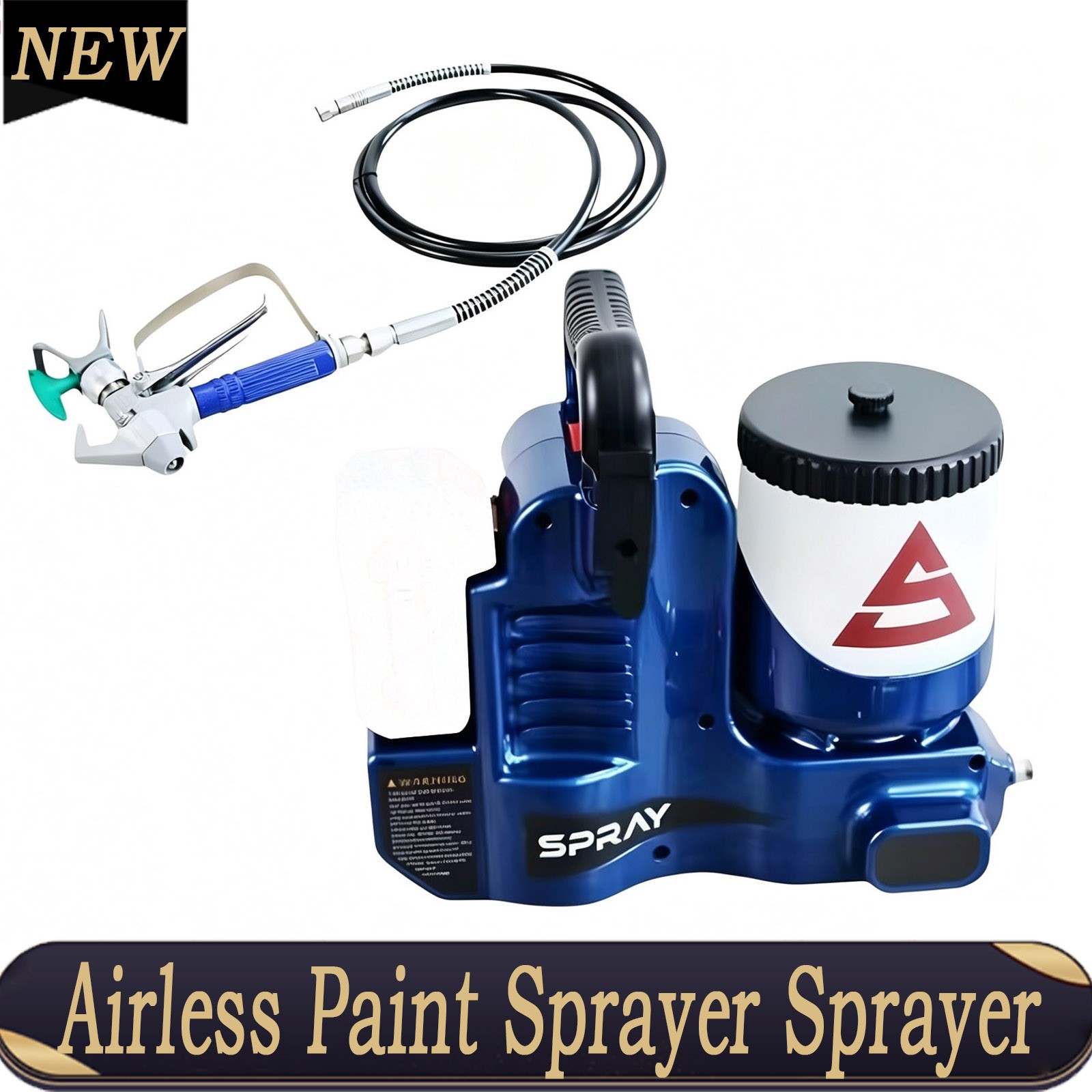 Airless Paint Sprayer Sprayer for Makita Wall Paints Varnishes 18-21VBatteJQ US