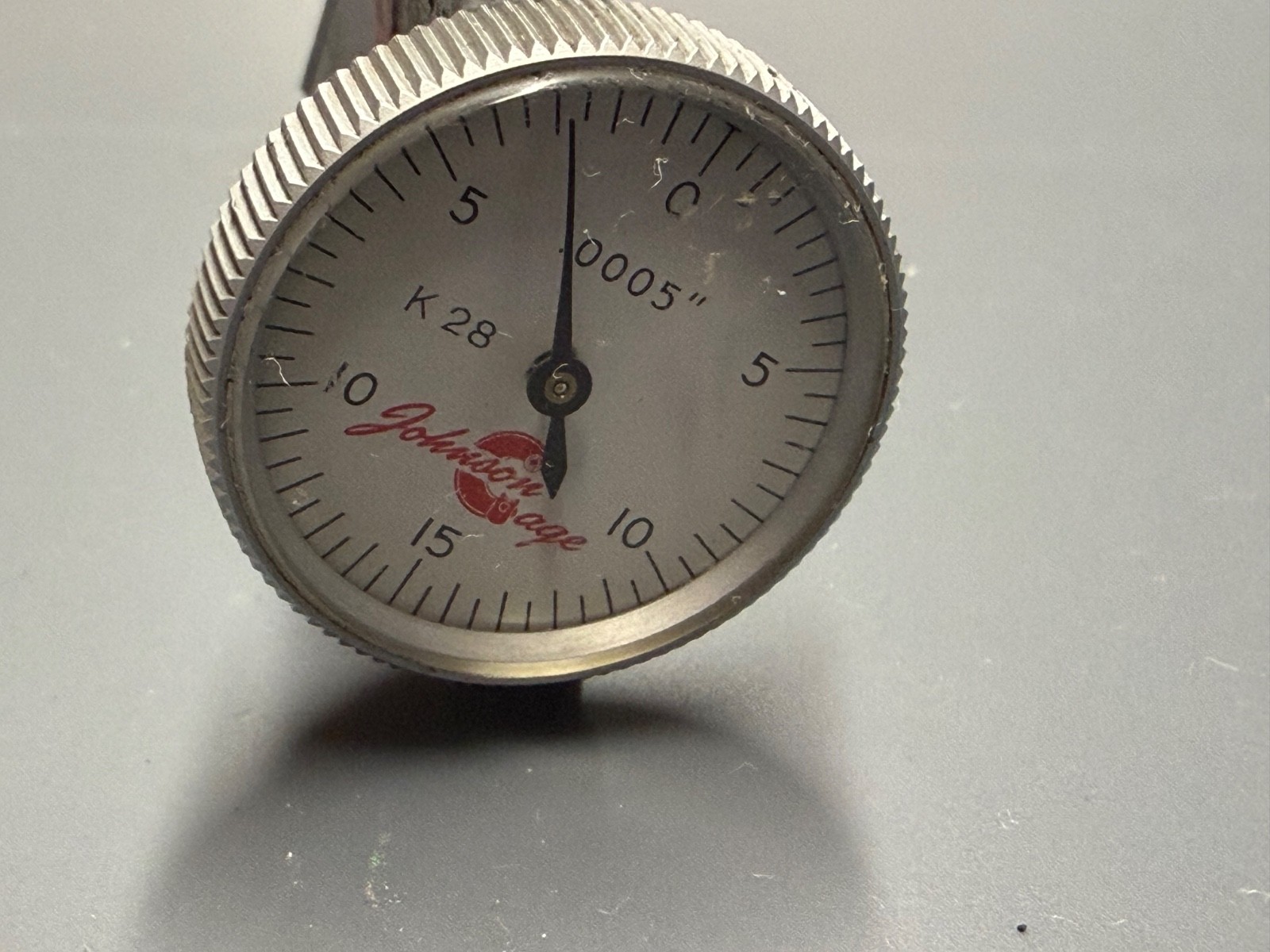 Johnson Gage Dial Indicator Swiss Made NO. K-28 - (J)
