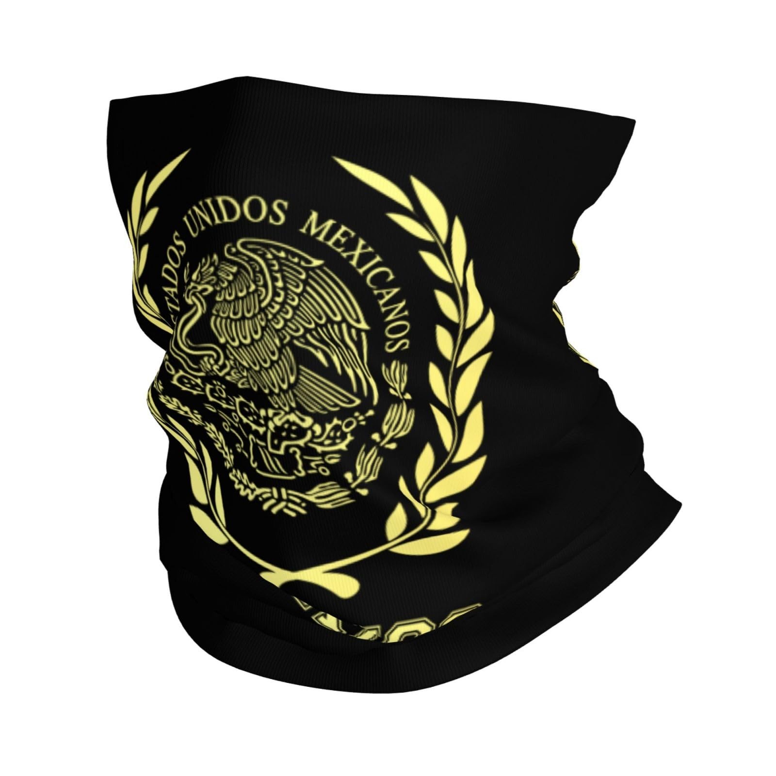 Mexico Mexican Mex Flag Logo Tree Neck One Size,