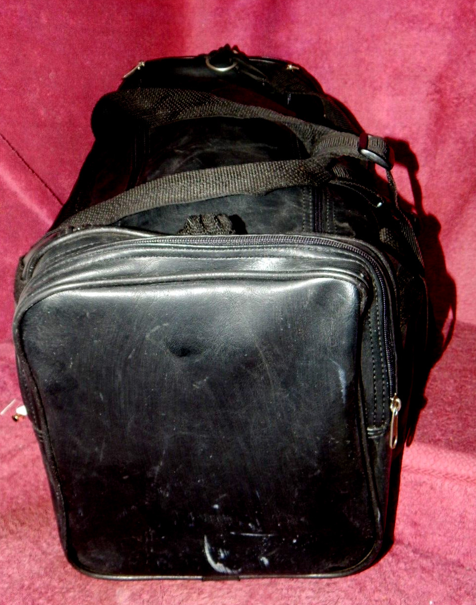 REFEREE Gym Travel Bag Leather