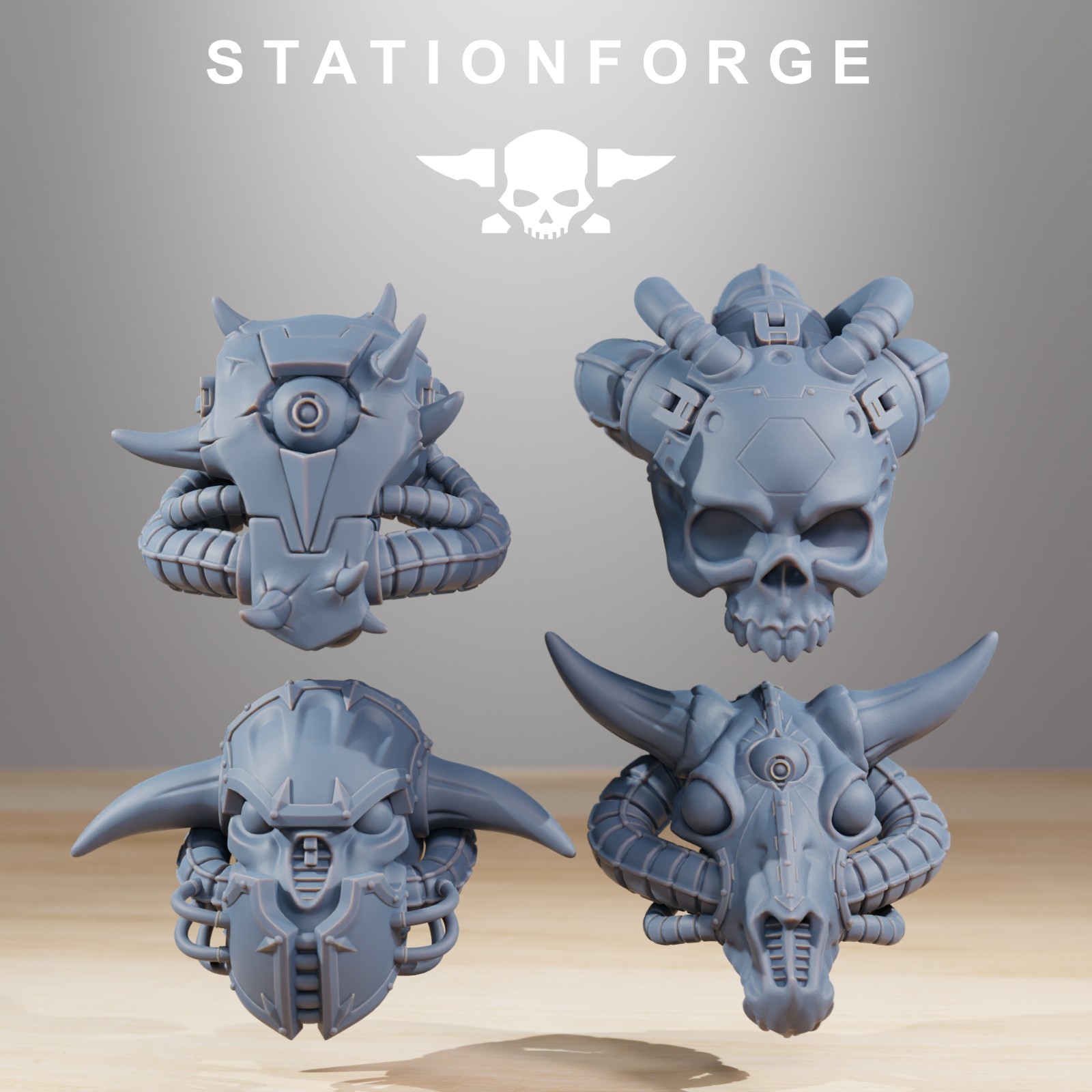 Stationforge Miniatures Pythonicus Armageddon Corruped Knight Sci Fi Grim Dark