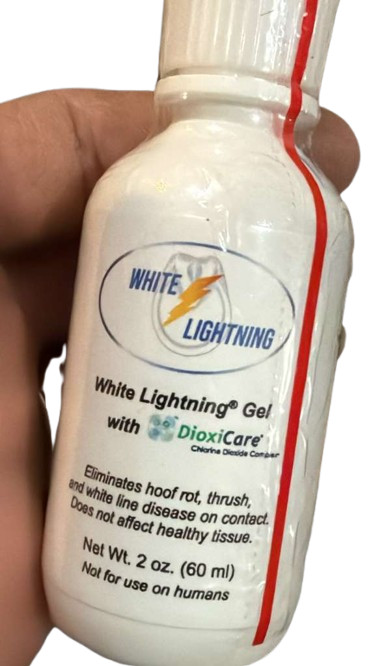 Grand Circuit Horse Hoof Treatment Gel White Lightning 2oz Pack of 1