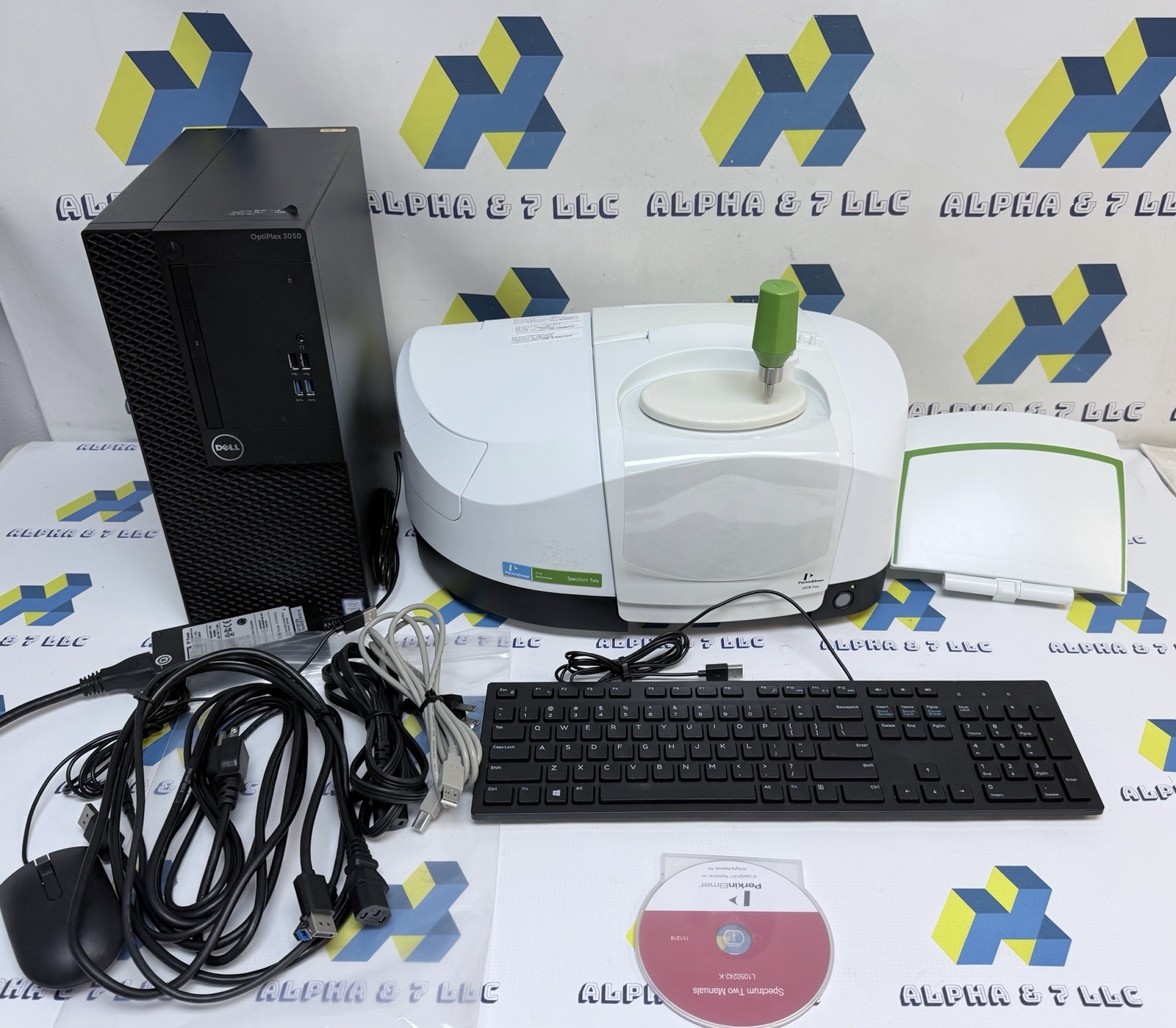 Perkin Elmer Spectrum Two FTIR Spectrometer UATR Two