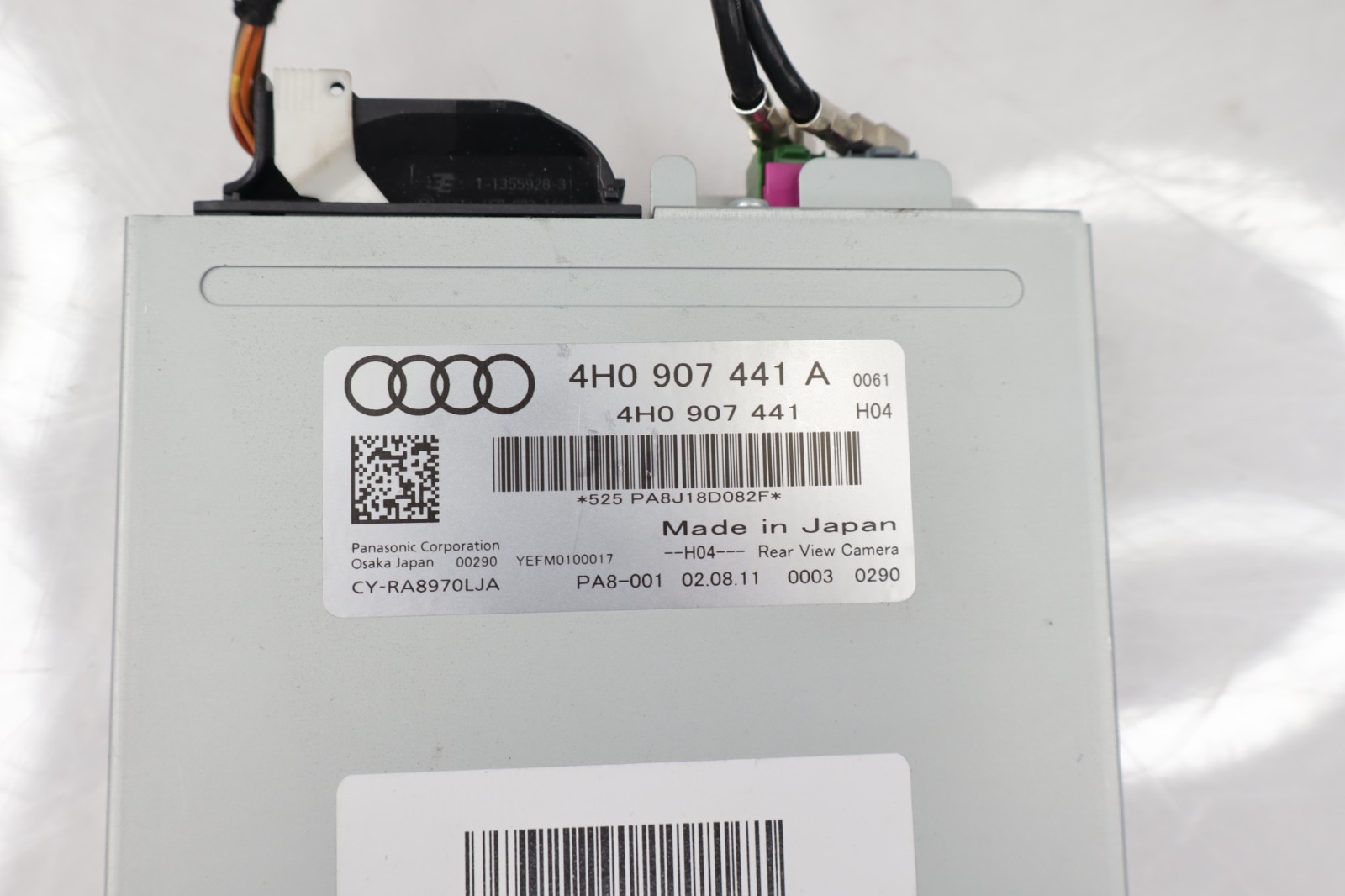 2011 2012 2013 2014 Audi A8 Reverse Rear Parking Camera Control Module 4H0907441
