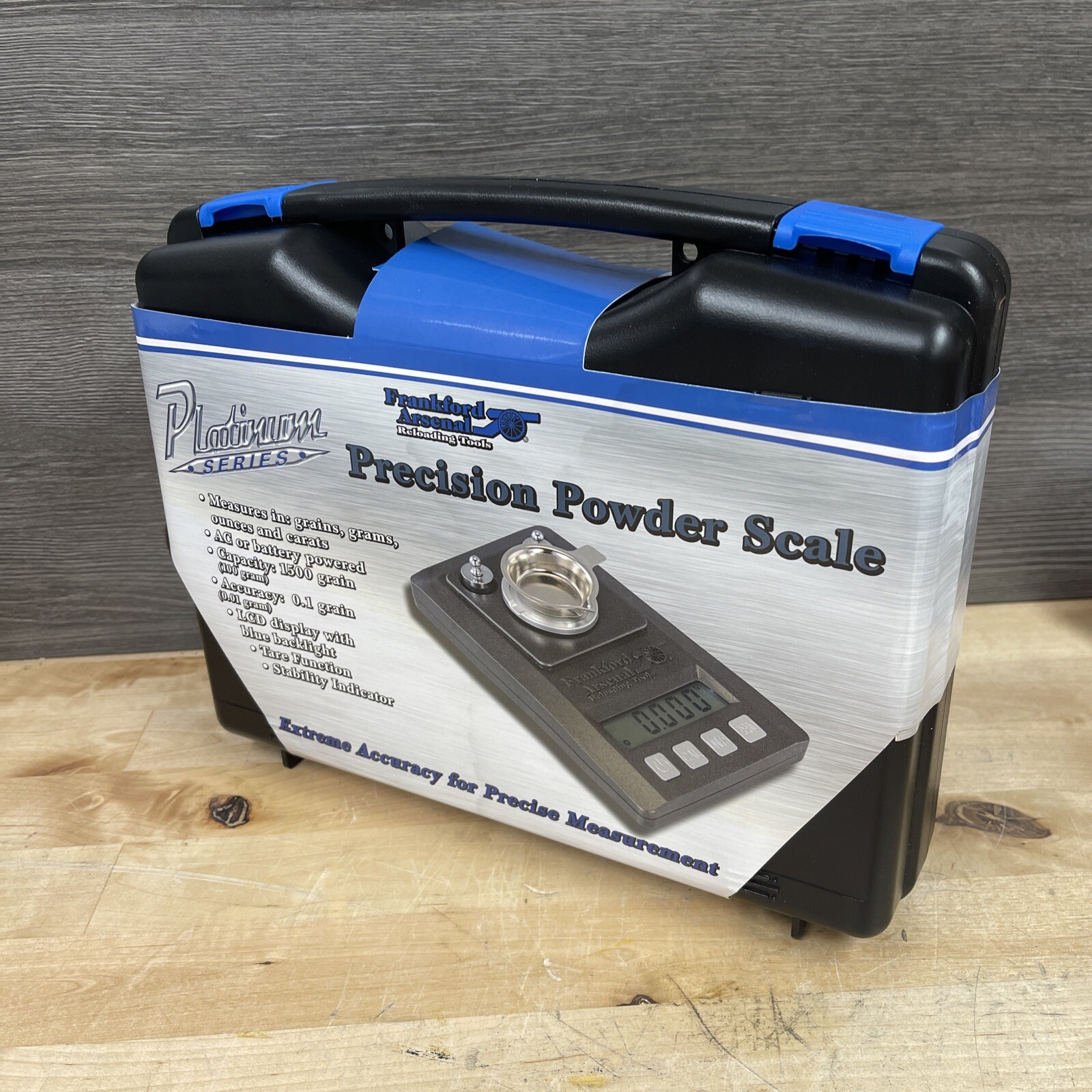 Frankford 909672 Plantinum Series Precision Scale With Case New