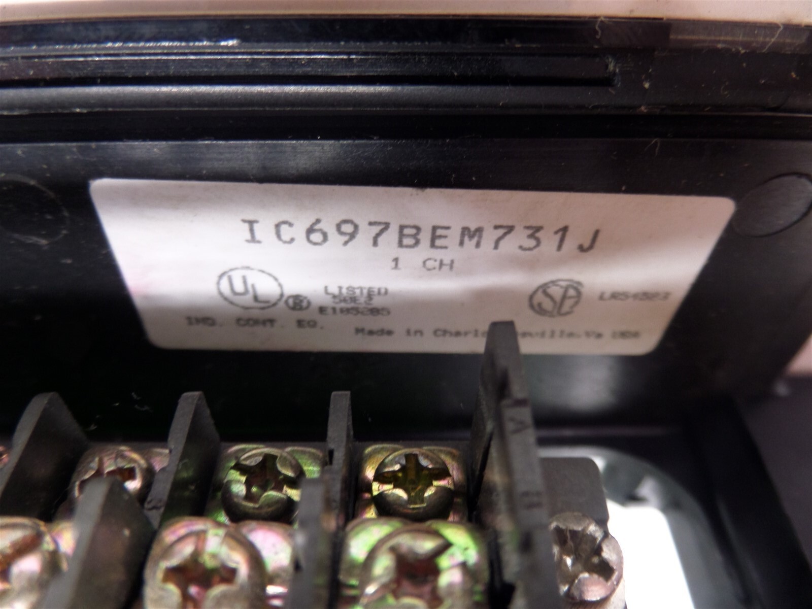 GE Fanuc IC697BEM731J 1 Channel Genius Bus Controller