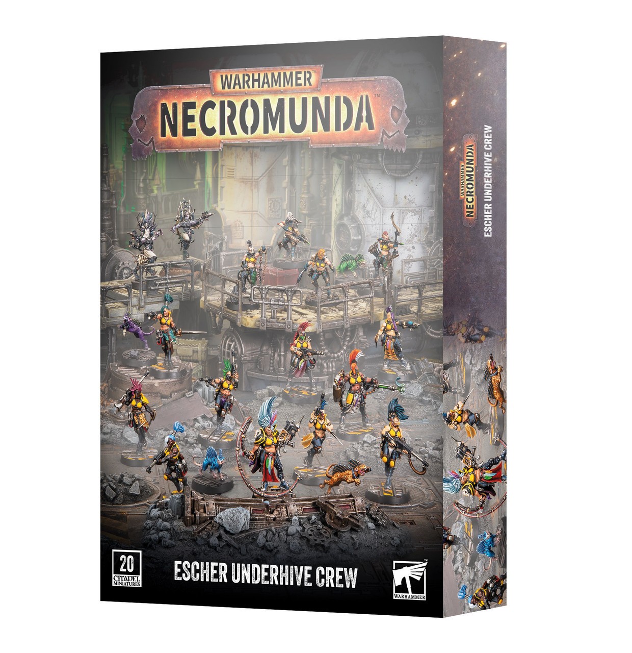 Warhammer: Necromunda - Escher Underhive Crew PRESALE