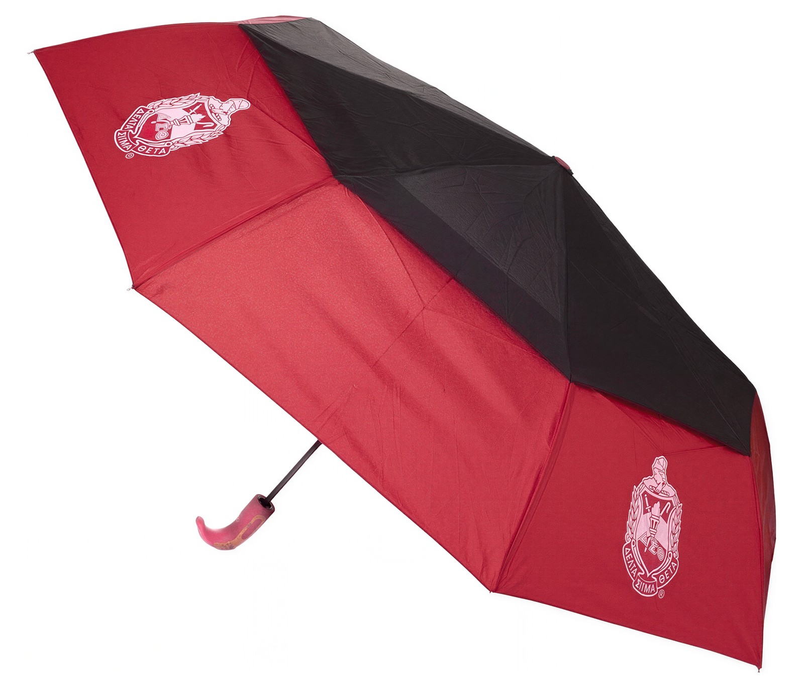 Delta Sigma Theta Large Hurricane Umbrella [Red/Black - 28"]