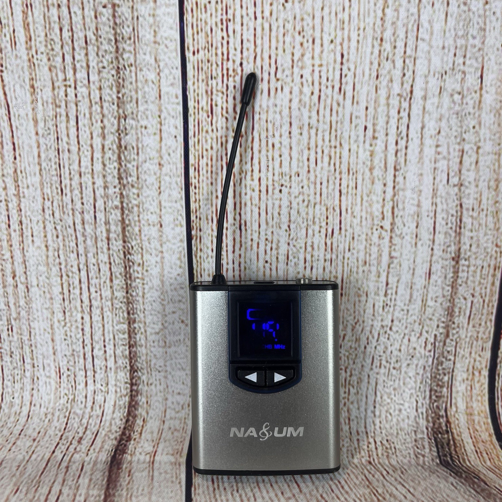 Nasum Microphone Wireless Transmitter Only -used Good
