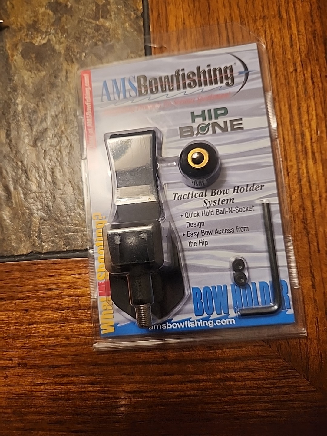 AMS Bowfishing Hip Bone Easy Bow Holder Bow Access From the Hip New