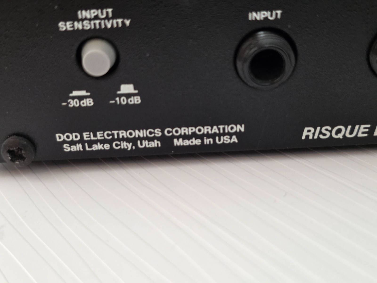 DOD Digitech RDS 2001 Audio Digital Delay Sampler System Rackmount TESTED WORKS