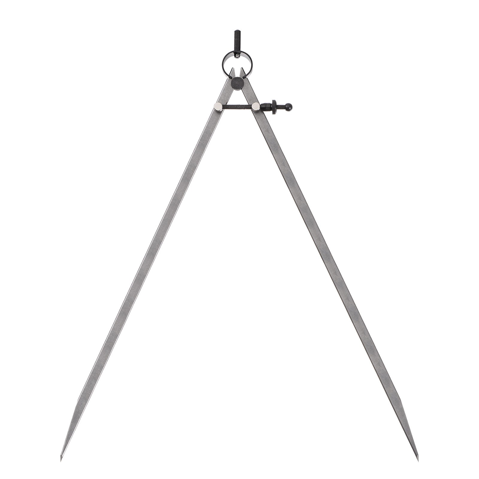 Spring Joint Caliper 20" Carbon Steel Spring Divider w Solid Nut Flat Leg