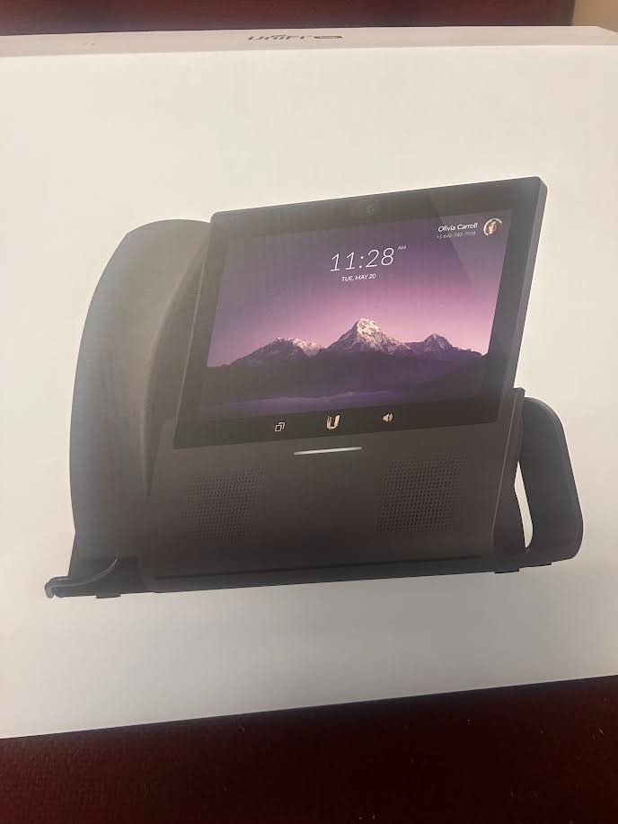 Ubiquiti UniFi VoIP UVP Touch MAX Phone - Black - locked *EXCELLENT CONDITION*