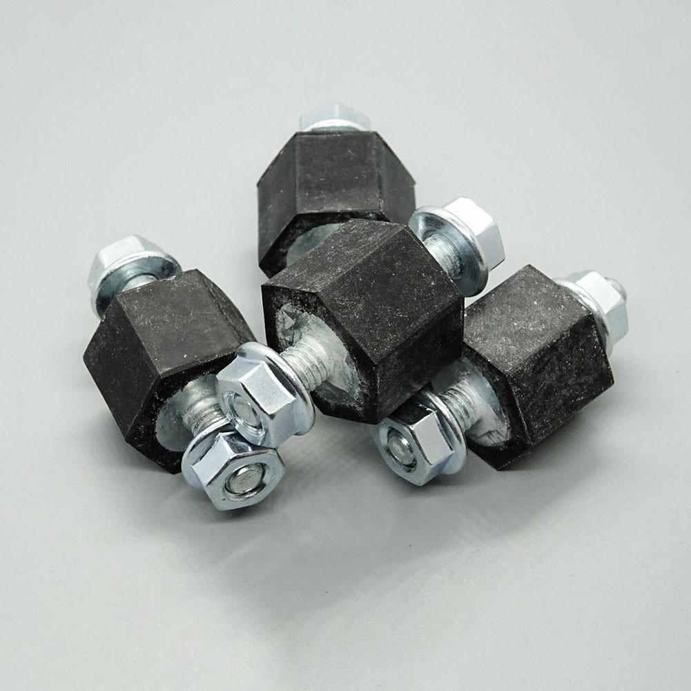 4PCS Suitable For Galaxy Buffer Pad With Nut OEM 102744466 191201256 Black