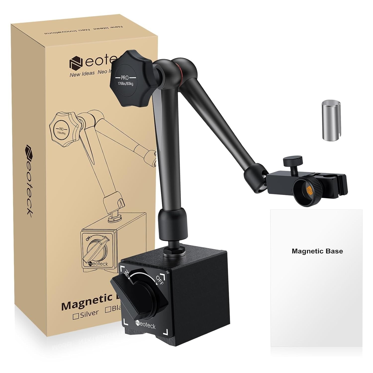Adjustable Magnetic Base Stand with Strong Stability for Testing Instruments