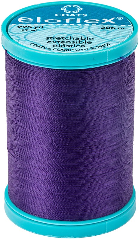 Eloflex Stretch Thread 225yd Purple