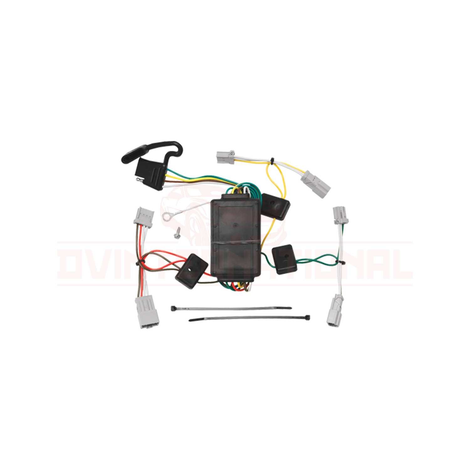 Draw-Tite 118420 T-One T-Connector Harness 4-Way Flat w/ for Honda Fit '07-'13