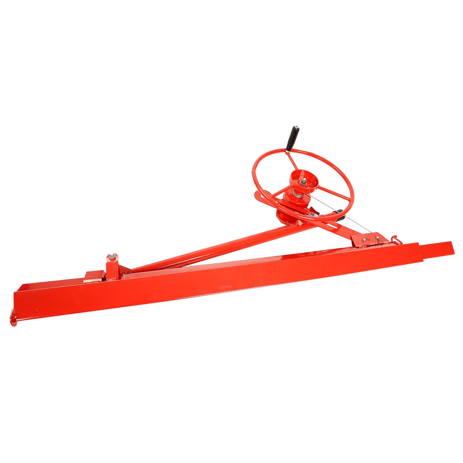 11FT Drywall Lifter Panel Hoist Dry Wall Rolling Caster Lifter Construction Tool