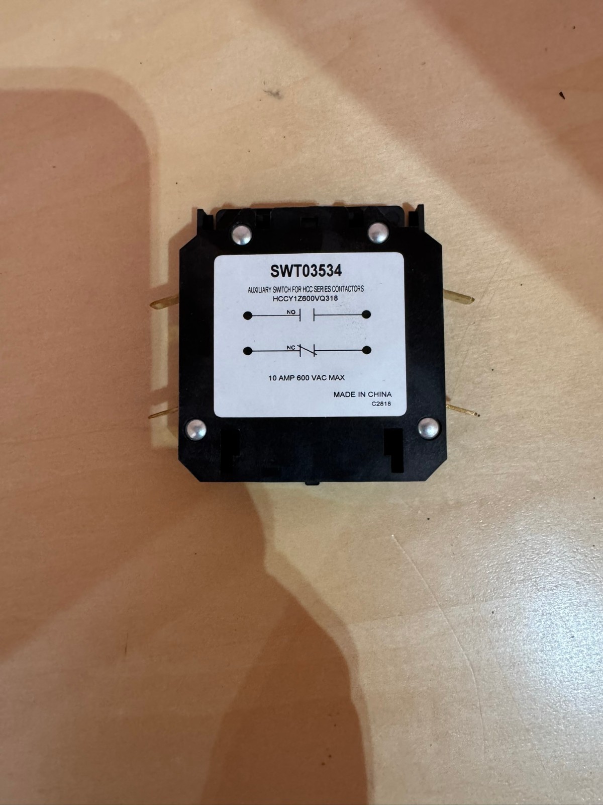 Service First SWT03534 Auxiliary Switch New Open Box