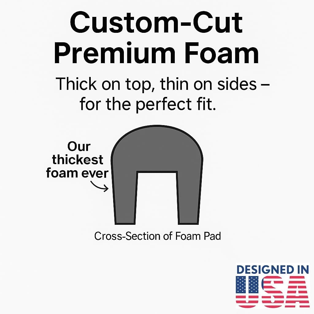 Comfortable Washable Crutch Pad & Hand Grip Covers - Moisture Wicking & Soft