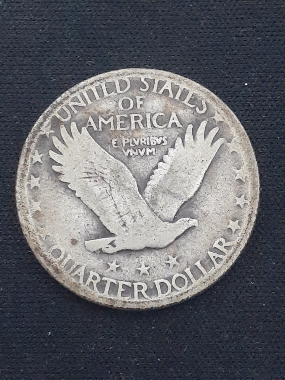 1929 STANDING LIBERTY QUARTER VG