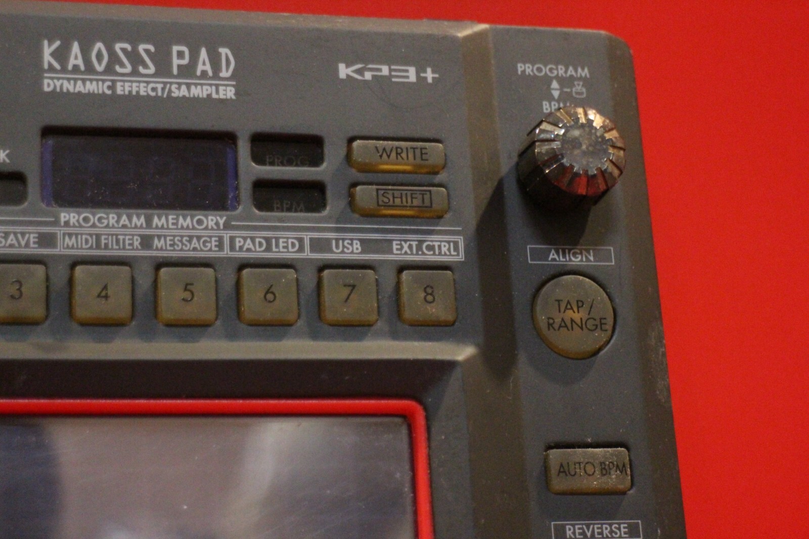 USED Korg KP-3 Plus KAOSS PAD KP 3 Dynamic Effect Sampler sequencer U2446 250117