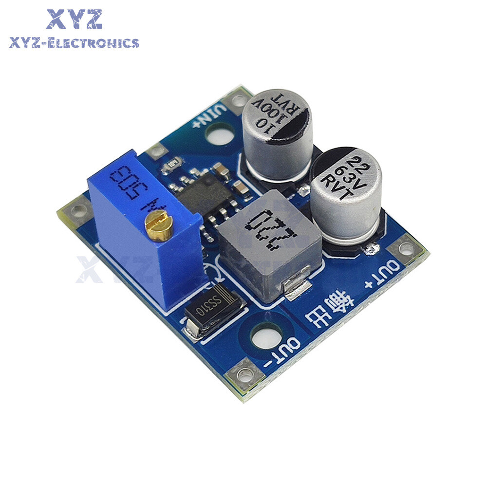 Mini DC-DC Step-Down Power Module Buck Converter 5-80V to1-62V Adjustable 1.5A