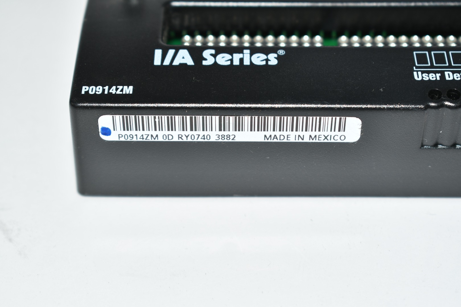 FOXBORO P0914ZM IDENTIFICATION MODULE FCM RY0740