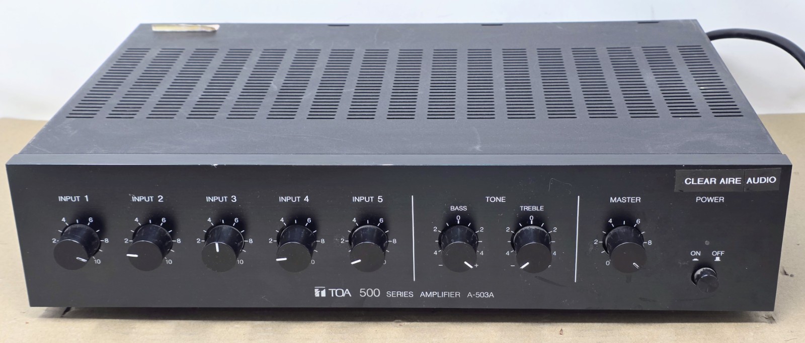 TOA Series 500 Public Address PA Amplifier A-503A