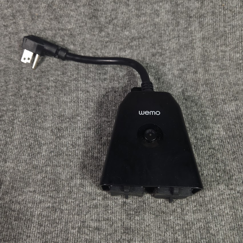 WeMo WSP090 Smart Outdoor WiFi Smart Plug Weather Resistant