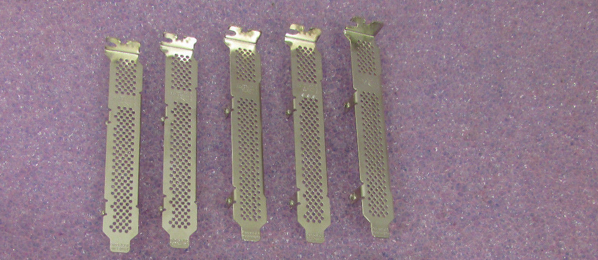 Lot of 5 - LSI SAS92118F SAS Full-Height Bracket ONLY P1277-0007M / P1277-0008M