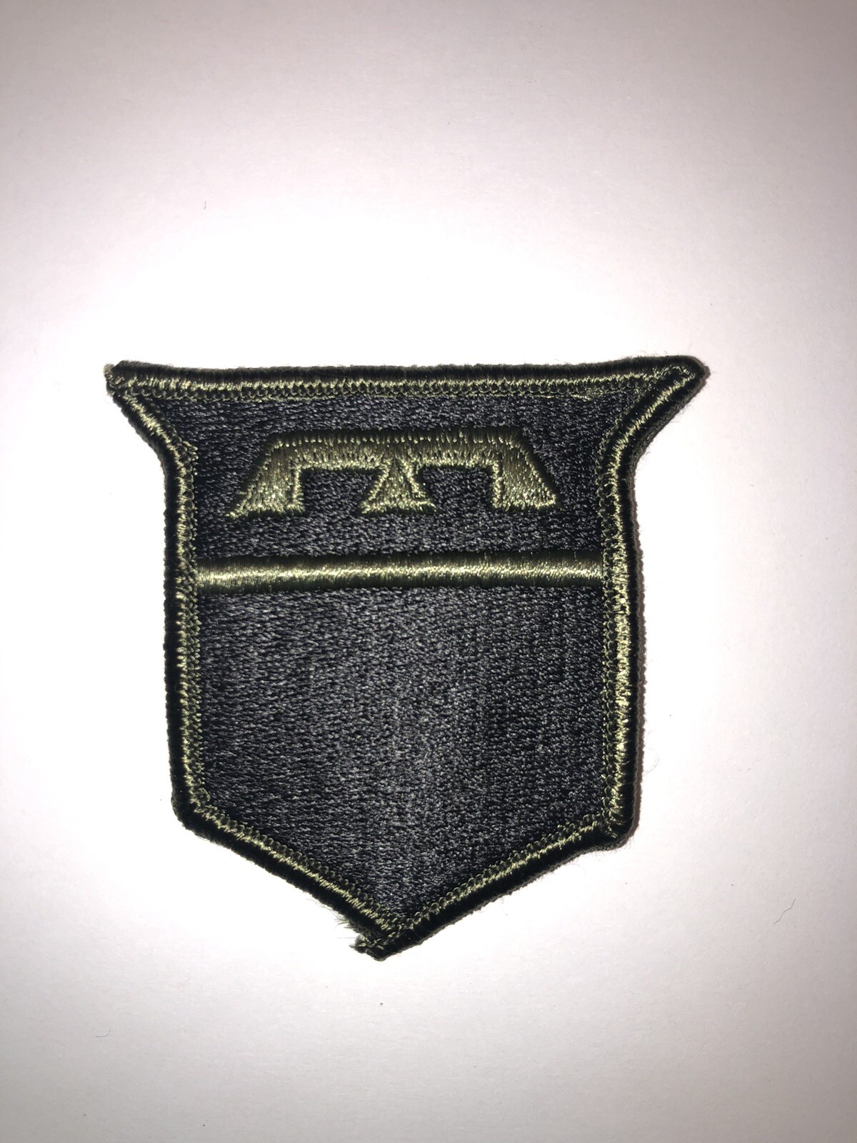 76th Inf. Division U. S. Army Reserve Operational Response Command Subdued Patch