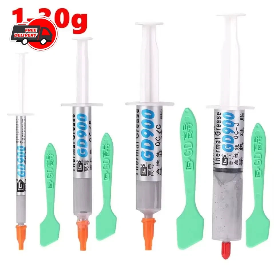 30g-1g GD900 Thermal Paste Heat Conductive Silicone for CPU GPU Computer Repair